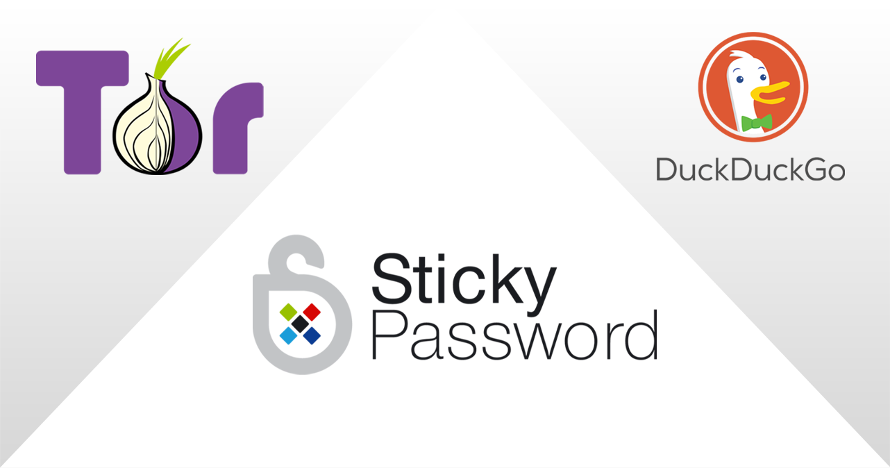 Sticky Password boosts your security in Tor Browser and DuckDuckGo to the highest level
